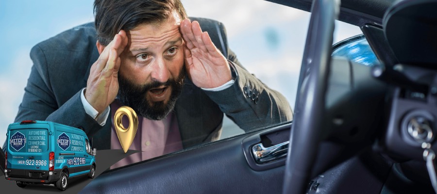 locked out of car